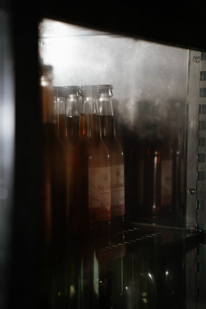 Bières dans le frigo du bar Module - Photographe Bars Toulouse | Alba