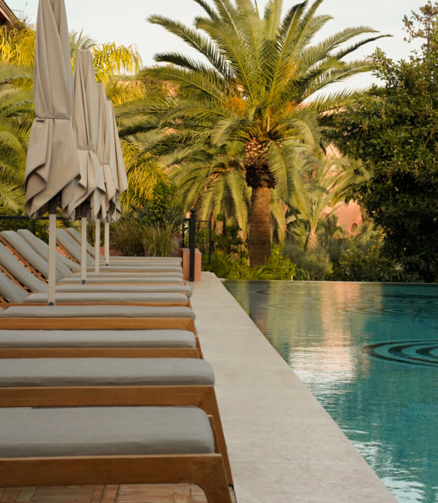 Découvrir toutes les photos des extérieurs de l'Hôtel de Luxe Sofitel à Marrakech