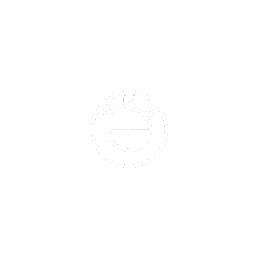 Logo BMW, concession automobile cliente de la photographe